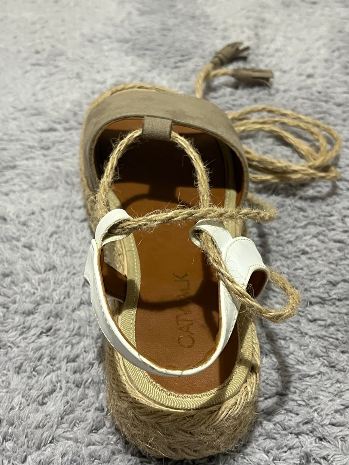 bilekten dolamalı kadın sandalet - Görsel 4