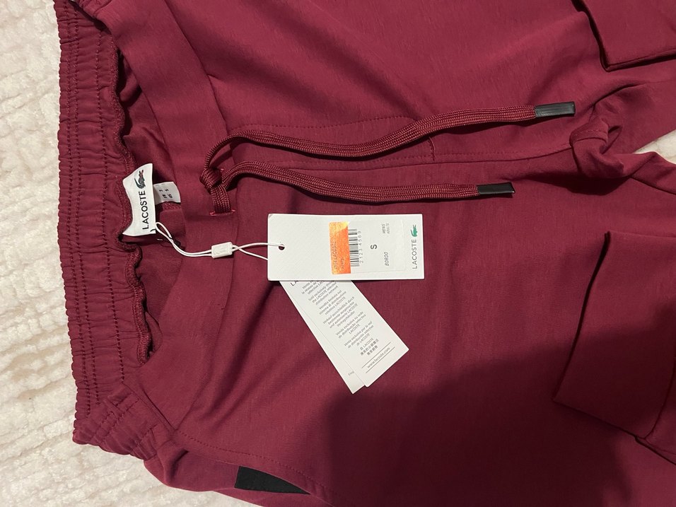 Bordo Kadın  Fermuarlı Eşofman Altı - Görsel 2