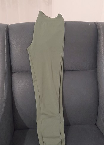 Trendyol haki Kadın tayt - Görsel 3