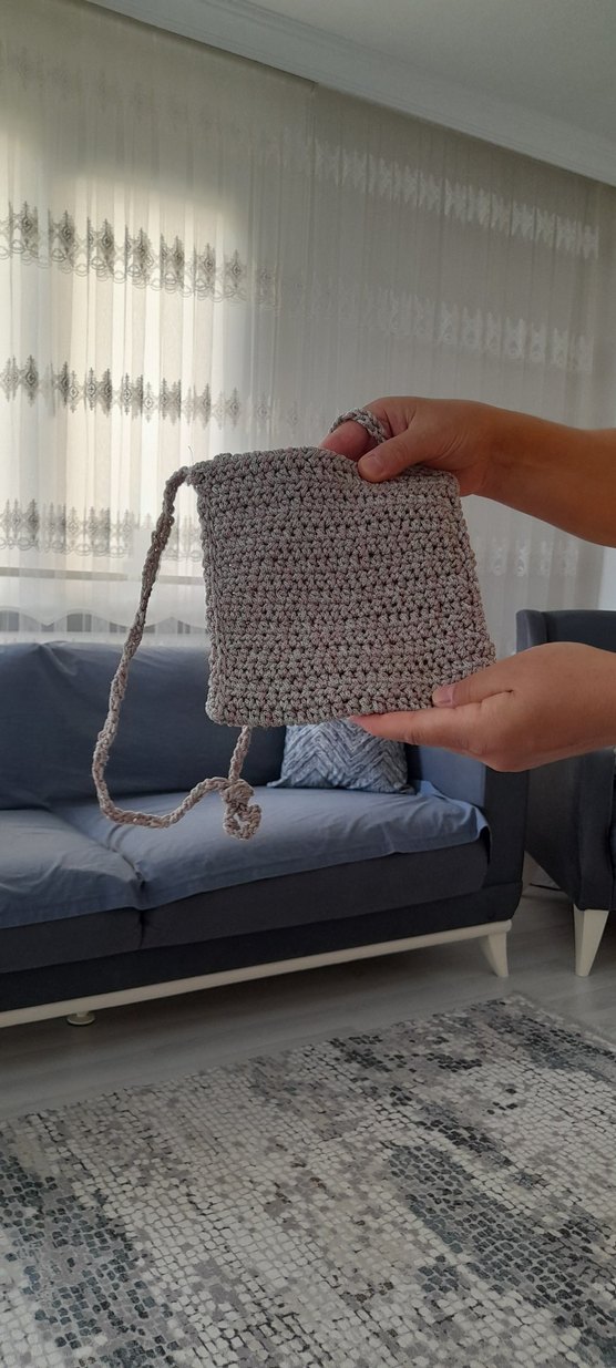 Örgü Kadın Çanta - Görsel 3