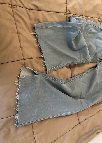 m Beden mavi Renk Kadın Normal Boy Denim Pantolon