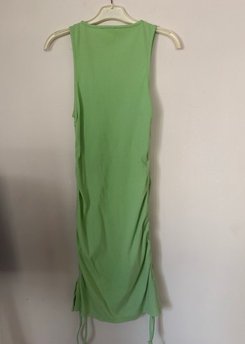 Yeşil Koton elbise - Görsel 3