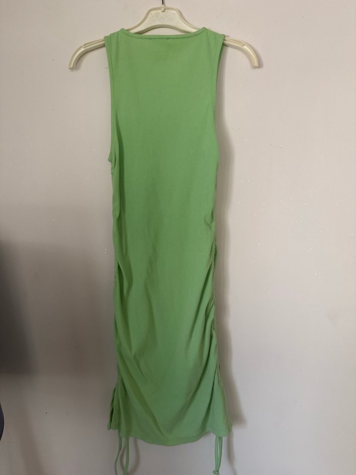 Yeşil Koton elbise - Görsel 3