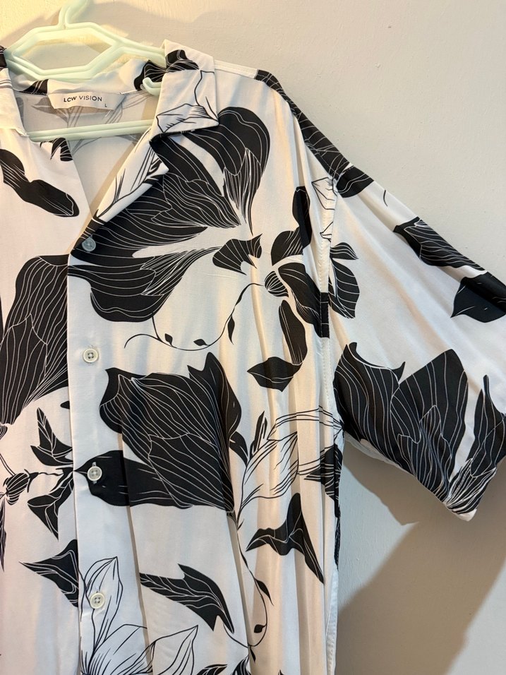 Drapeli V Yaka  Erkek Gömlek - Görsel 2