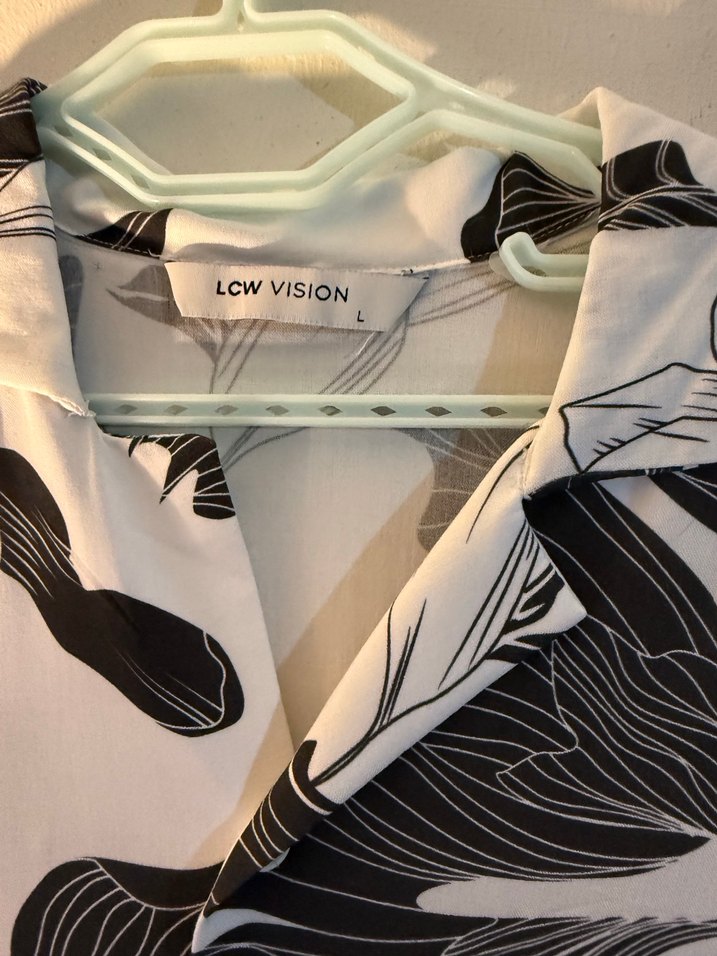 Drapeli V Yaka  Erkek Gömlek - Görsel 3