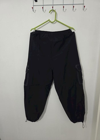 Siyah Rahat Kesim Erkek Spor Pantolon - Görsel 2