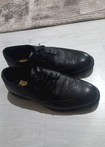 Klasik Siyah Erkek Deri Ayakkabı - Görsel 2