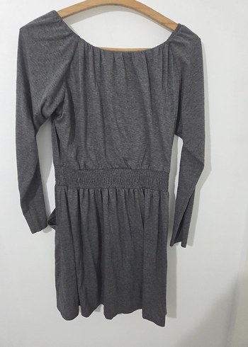 Gri elbise - Görsel 2