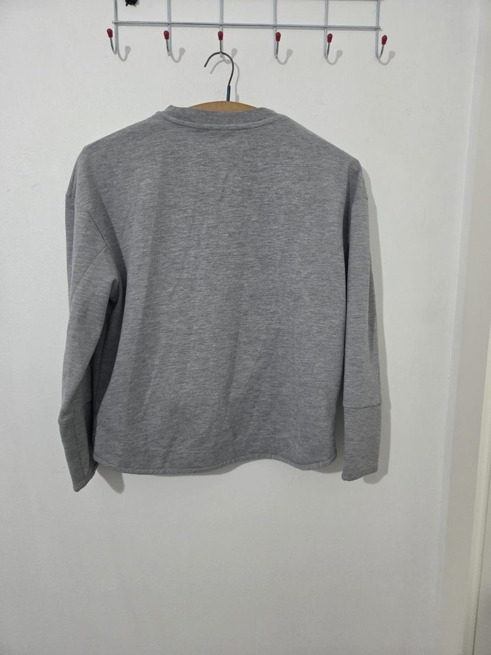 Gri orjinal sketchersSweatshirt Uzun Kollu Rahat Kesim - Görsel 2