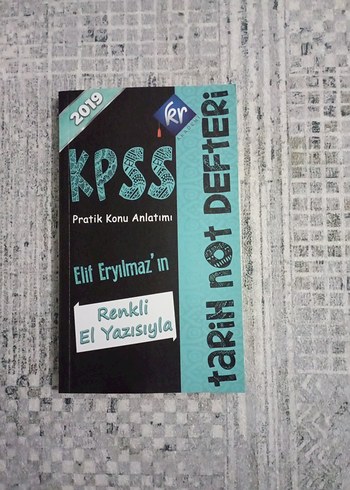 KPSS Tarih Not Defteri - Elif Erylmaz