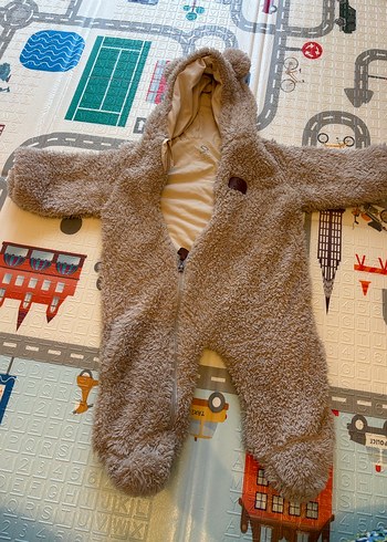 Kahverengi Bebek Peluş Tulum - Görsel 2