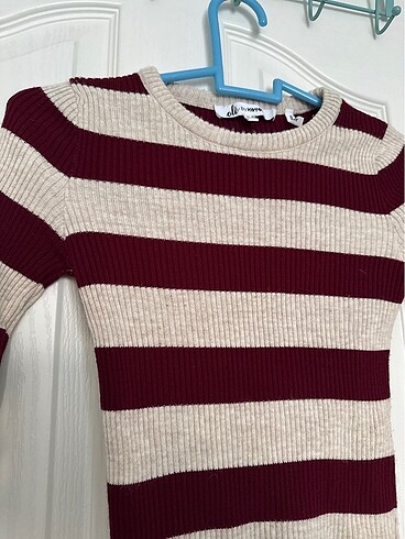 xs Beden çeşitli Renk Crop triko