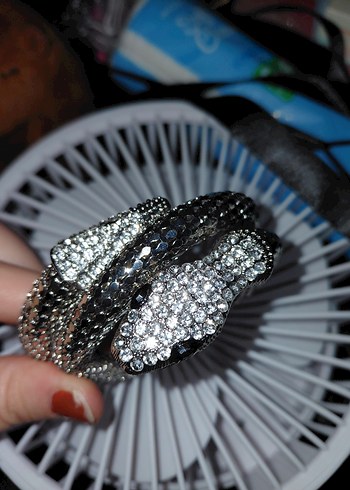 Accessorize silver yılan Bileklik