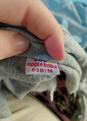 Gri Kapüşonlu Fermuarlı Bebek Tulum - Görsel 4