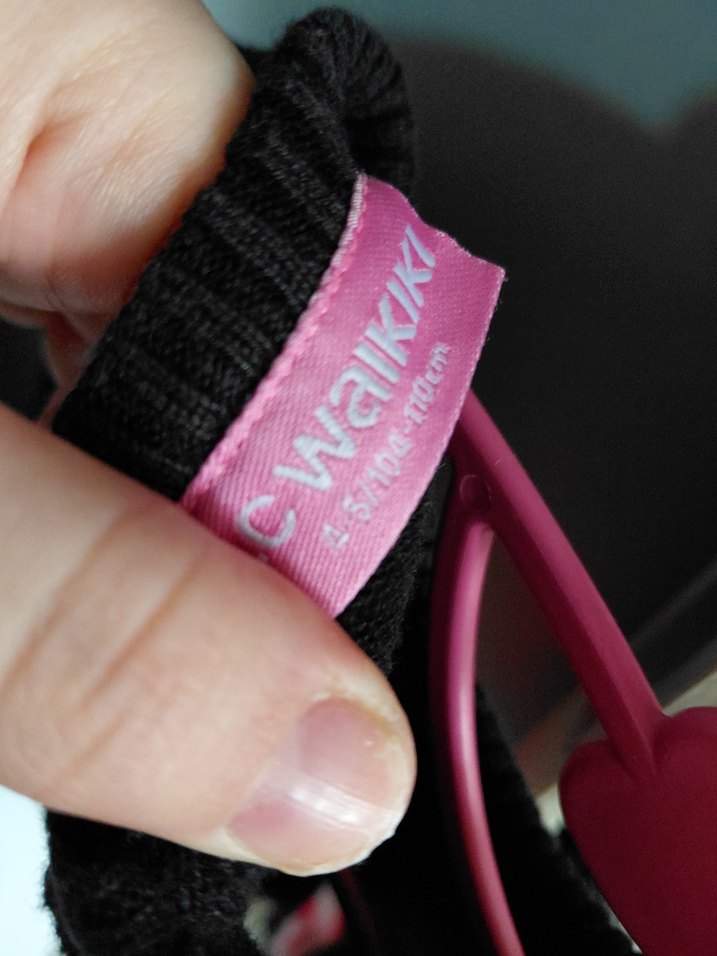 Kız Çocuk Triko Sweatshirt, Baskılı, Uzun Kollu - Görsel 3