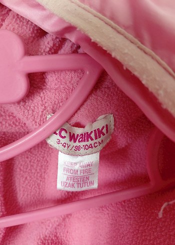 Kız Çocuk Pembe Fermuarlı Mont - Görsel 6