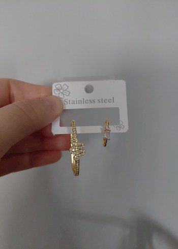 Sıfır çelik küpeler - Görsel 2