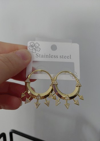 Sıfır çelik küpeler - Görsel 5