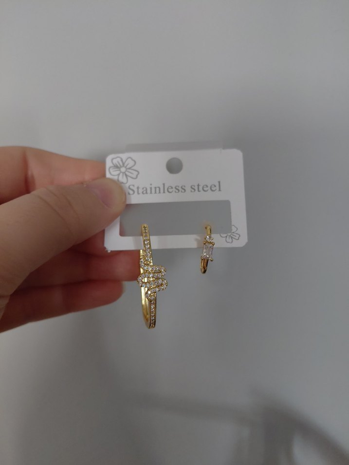 Sıfır çelik küpeler - Görsel 2