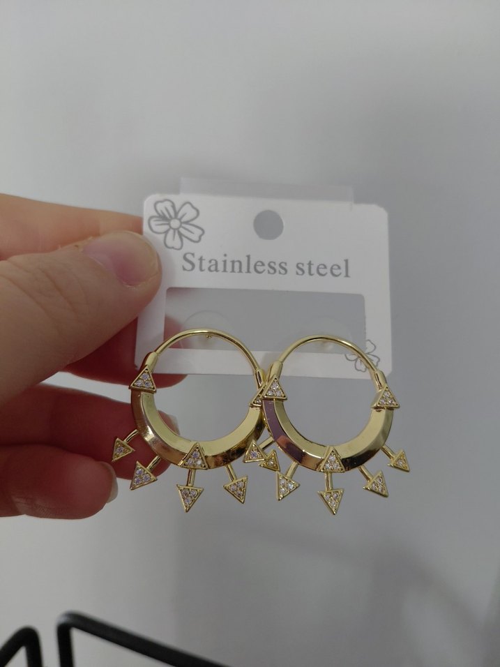 Sıfır çelik küpeler - Görsel 5