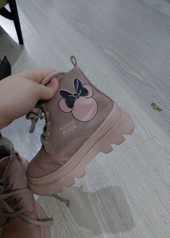 Kız Çocuk Pembe Minnie Mouse Bot - Görsel 2