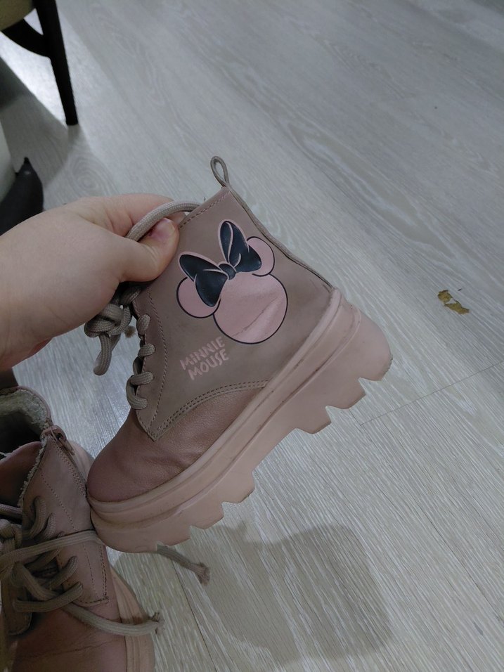 Kız Çocuk Pembe Minnie Mouse Bot - Görsel 2