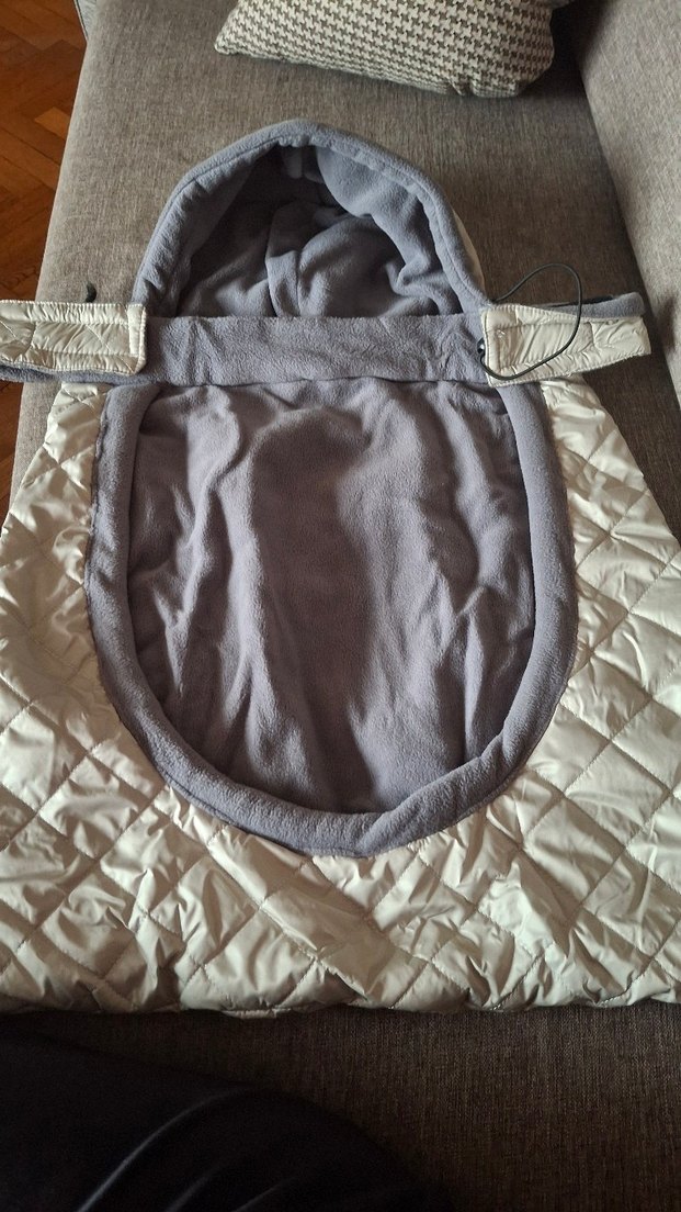 Gri Baykuş Desenli Bebek Taşıyıcı - Görsel 5