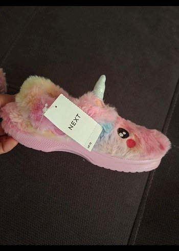 Next Peluş Unicorn Terlik - Görsel 3