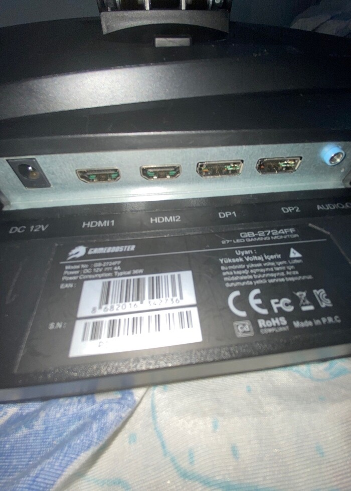 Gamebooster 240Hz Monitör - Görsel 3