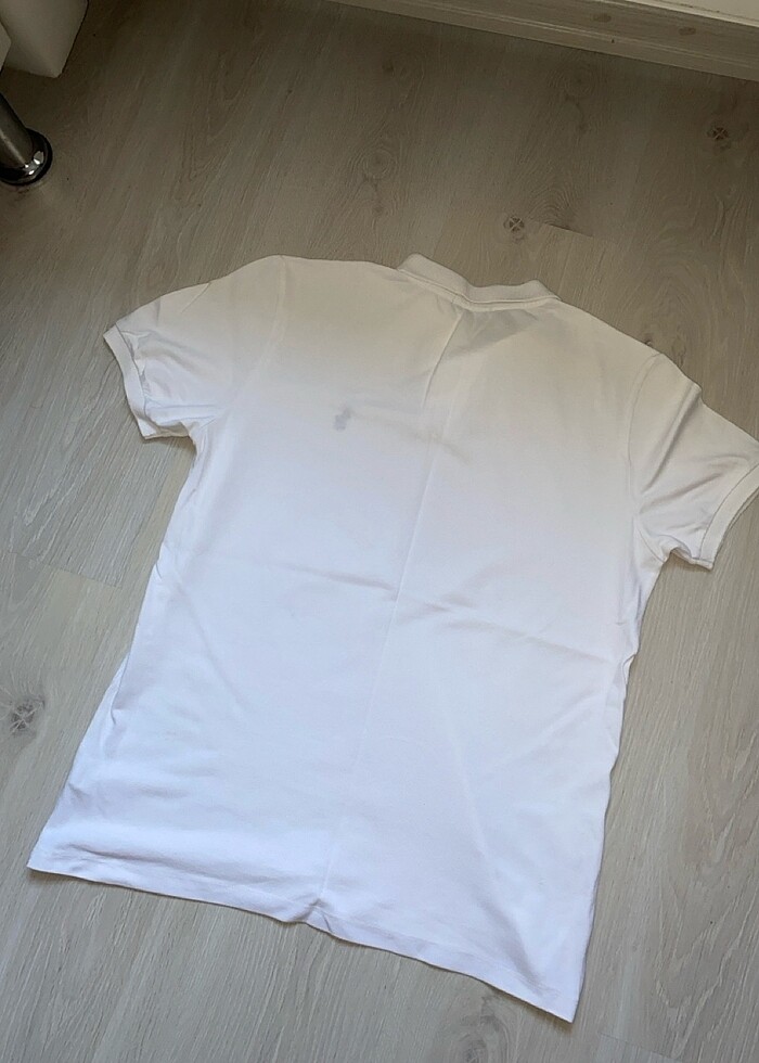 Polo Ralp Lauren Beyaz Polo Yaka Tişört M beden - Görsel 3