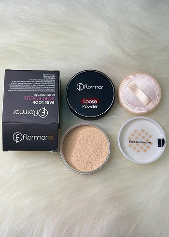 Flormar Açık Bej Gevşek Pudra - Görsel 3