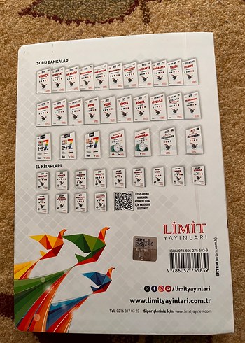  AYT Edebiyat El Kitabı - Limit Yayınları 2025