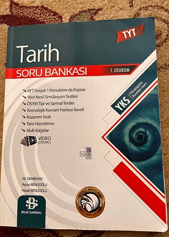 BİLGİ SARMAL TYT TARİH SORU BANKASI 2025