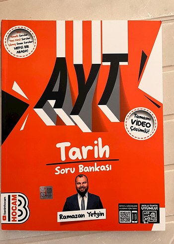 BENİM HOCAM AYT TARİH SORU BANKASI 2025