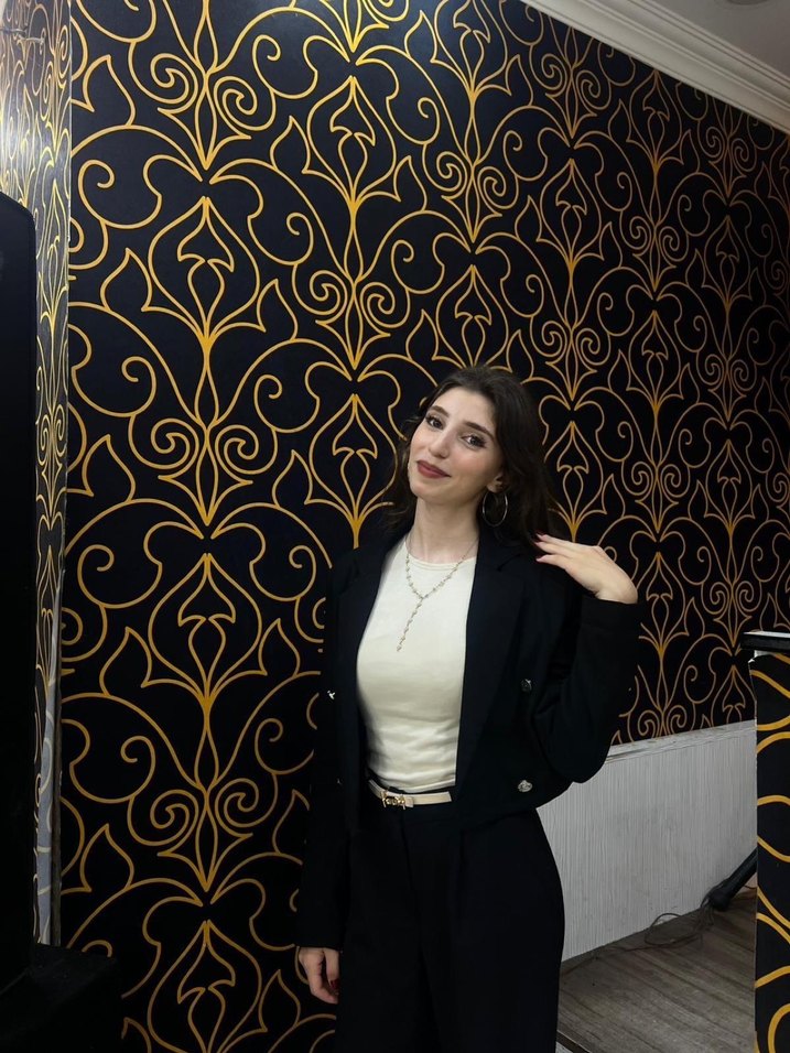 Siyah  kısa Kadın Blazer Ceket - Görsel 2