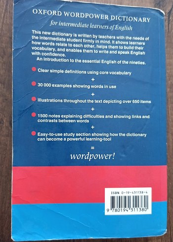 Oxford Wordpower İngilizce Öğrenenler Sözlüğü - Görsel 6
