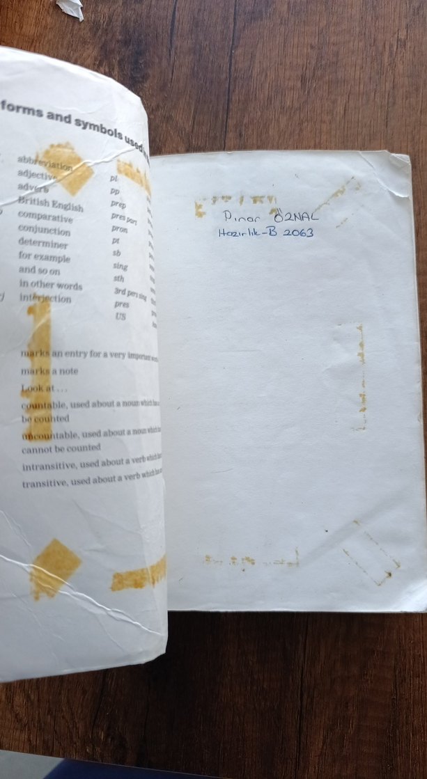 Oxford Wordpower İngilizce Öğrenenler Sözlüğü - Görsel 2