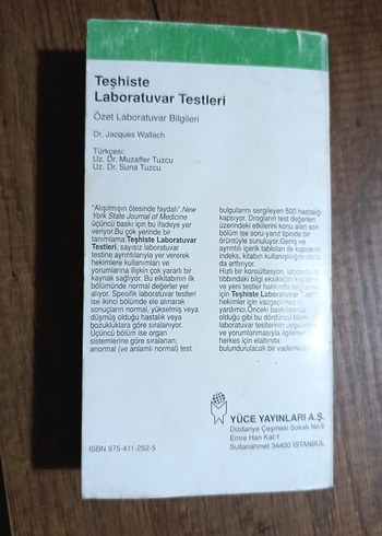 Teşhiste Laboratuvar Testleri Kitabı - Görsel 6