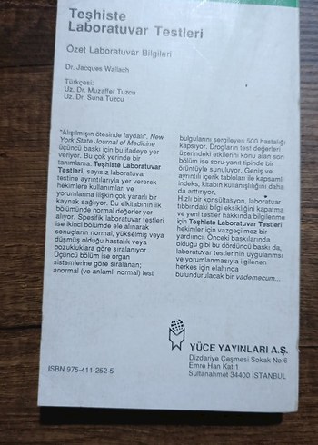 Teşhiste Laboratuvar Testleri - Özet Bilgiler - Görsel 5