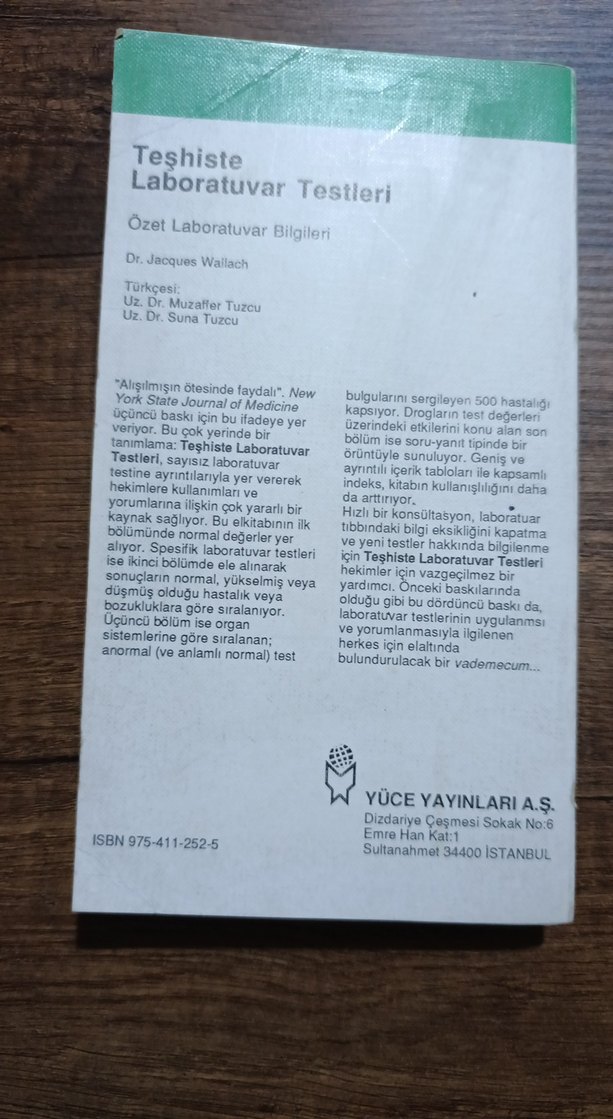 Teşhiste Laboratuvar Testleri - Özet Bilgiler - Görsel 5