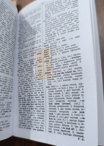 Altın Sözlük İngilizce-Türkçe / Türkçe-İngilizce - Görsel 3