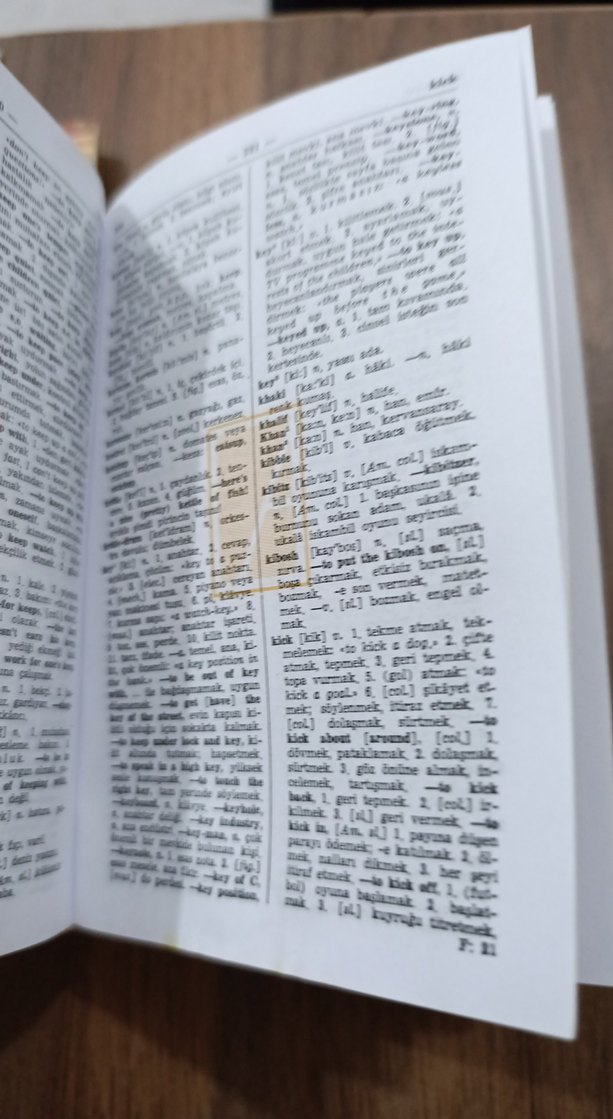 Altın Sözlük İngilizce-Türkçe / Türkçe-İngilizce - Görsel 3