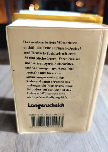 Langenscheidt Türkçe-Almanca ve İngilizce Sözlük Seti - Görsel 4