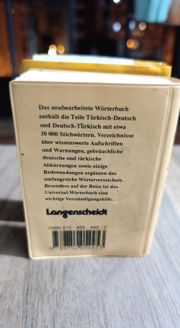 Langenscheidt Türkçe-Almanca ve İngilizce Sözlük Seti - Görsel 4