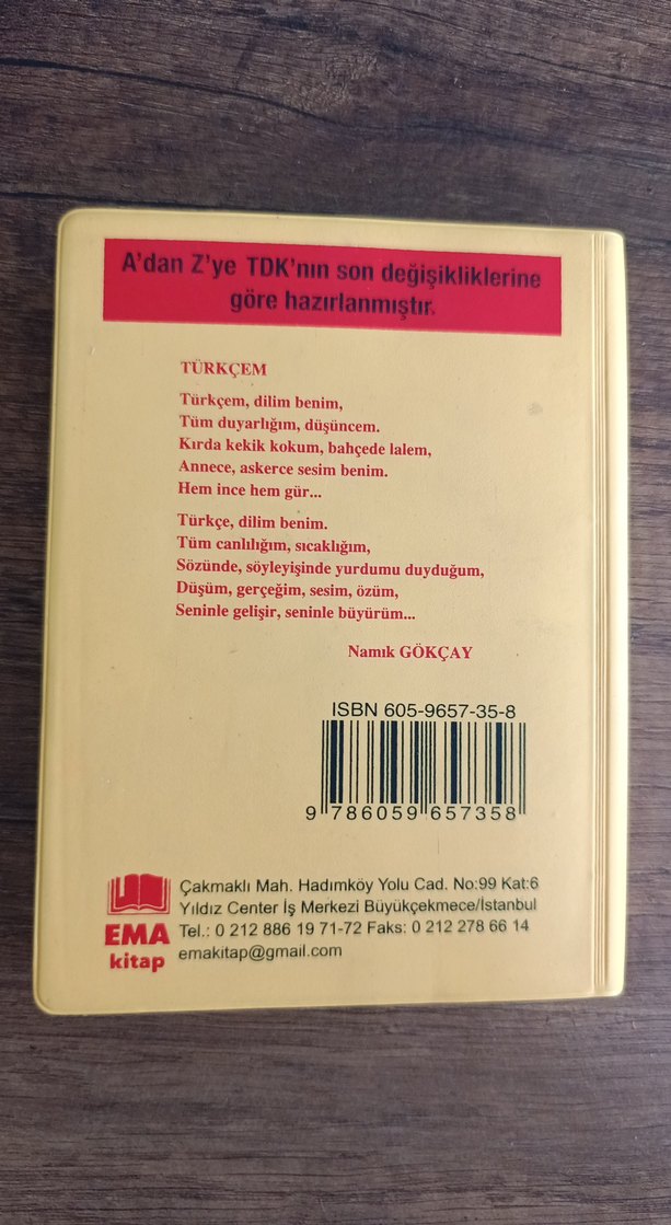 Türkçe Sözlük - EMA Kitap - Görsel 4