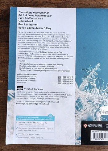 Cambridge Pure Mathematics 1 Ders Kitabı - Görsel 6