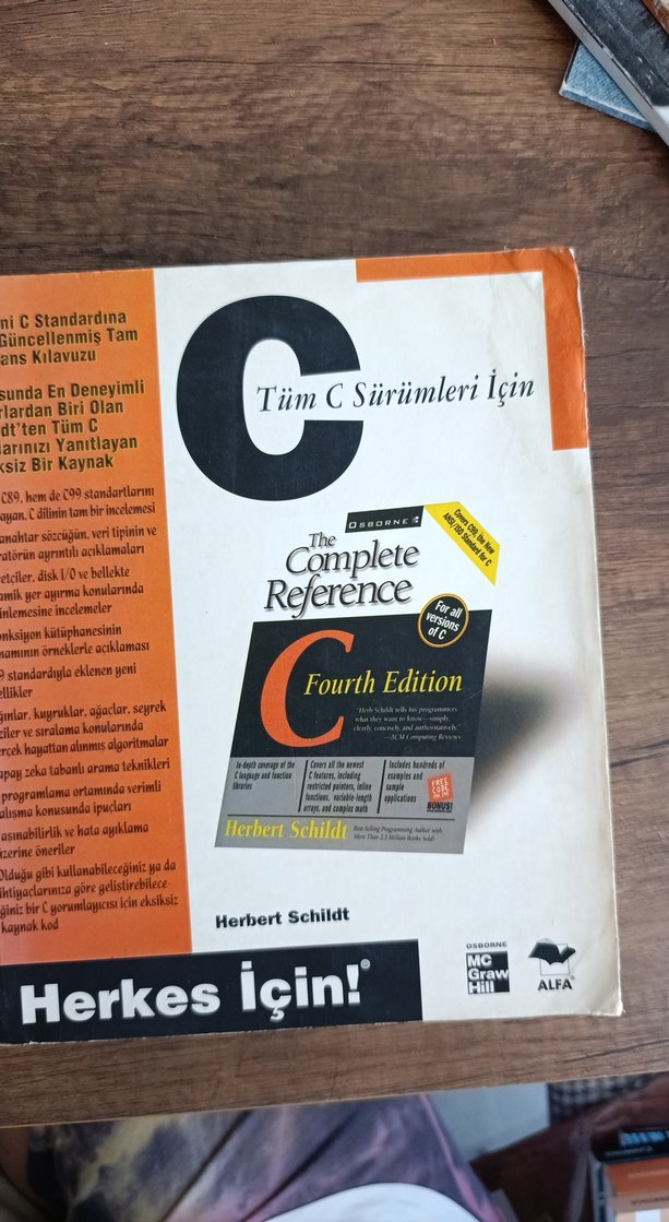 The Complete Reference - Tüm C Sürümleri İçin - Görsel 2