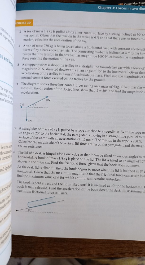Cambridge Matematik AS & A Seviyesi Mekanik Kitabı - Görsel 5