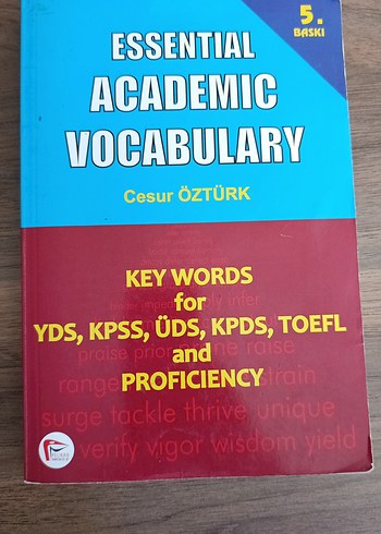 Essential Academic Vocabulary - Cesur Öztürk