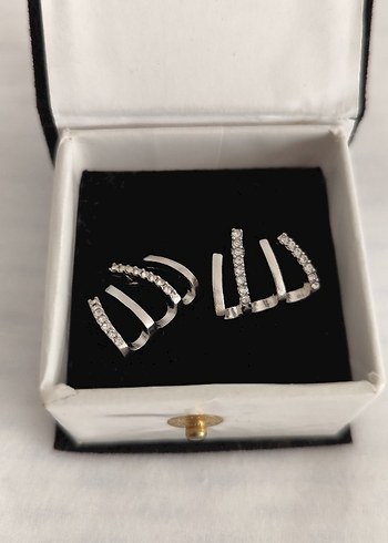 Boncuklu Mini Bohem Tarz Küpeler - Görsel 6